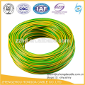 300 / 500V AWG 1.5mm2 2.5mm2 4mm2 6mm2 10mm2 16mm2 pvc beschichtetes Kupferdrahtelektrokabel